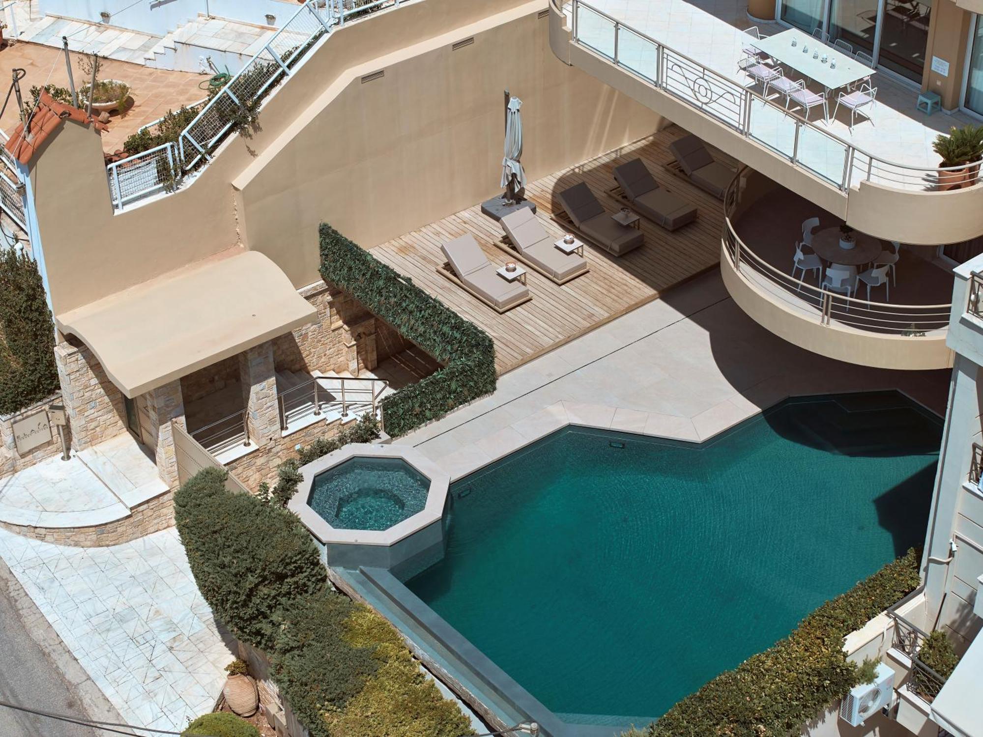 Elaia Luxury Residences Atenas Exterior foto
