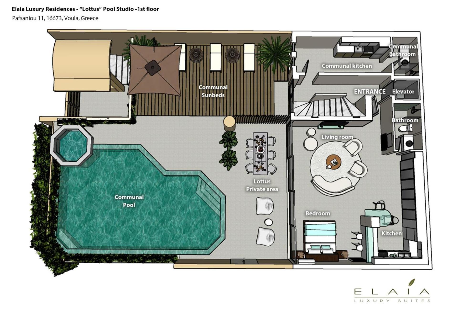 Elaia Luxury Residences Atenas Exterior foto